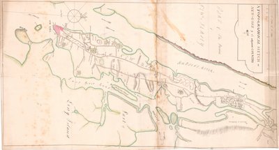 Esquisse topographique de New York - Unknown artist