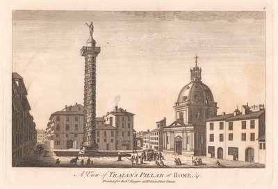 Vue de la colonne de Trajan à Rome, etc. - Unknown artist