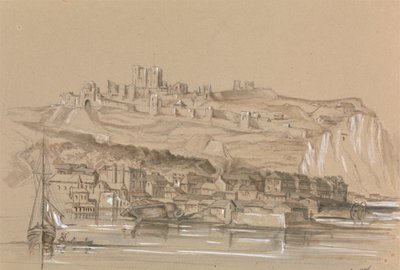 Vue de la ville de Douvres - Unknown artist