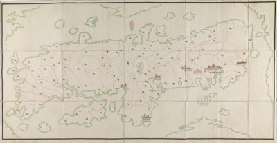 Carte du Japon ou Nipon [MS] - Unknown artist