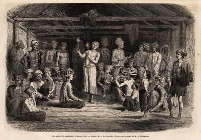 Un concert de chanteurs à Muong Lim (Laos) - Unknown artist