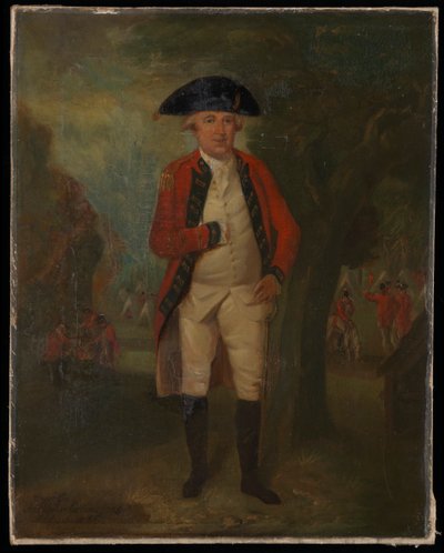 Portrait du Major-Général Arthur Tooker Collins des Marines en uniforme de cérémonie - Unknown artist