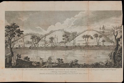 Vue de la rivière Hudson près de Stillwater, État de New York - Unknown artist