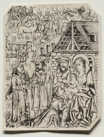 Adoration des mages - Unknown artist