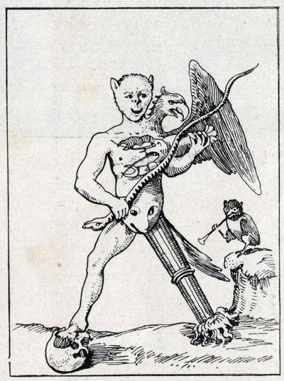 Alchimie : allégorie de la Pierre Philosophale. - Unknown artist