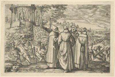 Allégorie sur la défaite du duc d