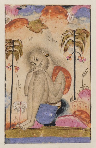Un ascète - Unknown artist
