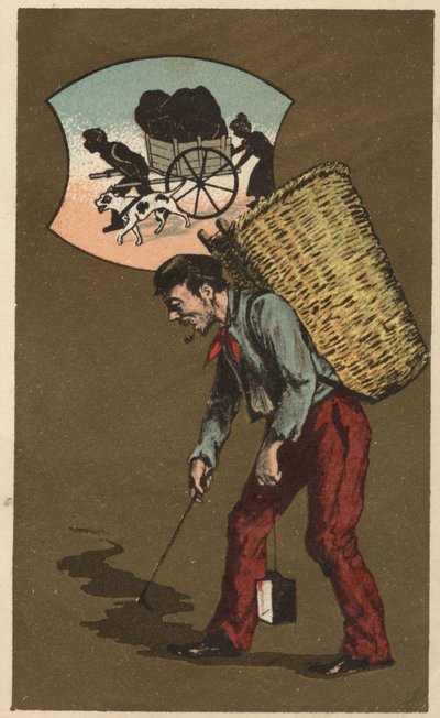 Chromolithographie anonyme, fin du XIXe siècle. - Unknown artist