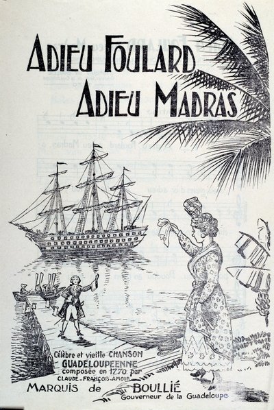 Chanson des Antilles : écharpe d