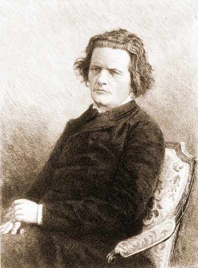 Anton Grigorievich Rubinstein. Pianiste et compositeur russe (Vykhvatintsy, près de Podolsk) - Unknown artist