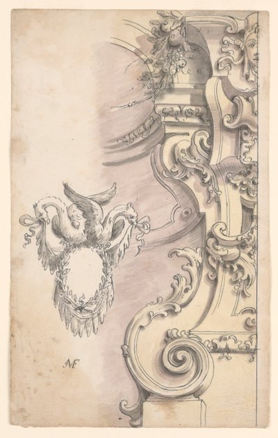 Ornements architecturaux - Unknown artist