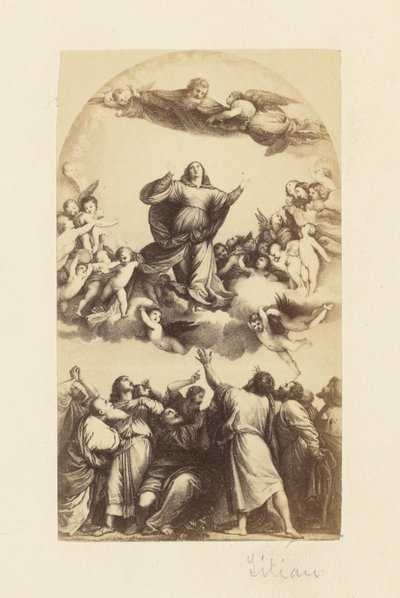 [Assomption de la Vierge" par Titien] - Unknown artist