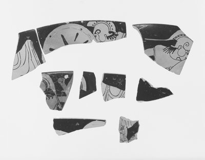 Fragment de kylix attique à figures rouges - Unknown artist