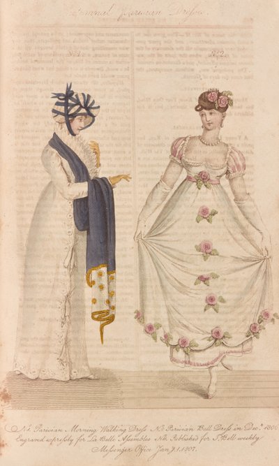 Robe parisienne automnale - Unknown artist