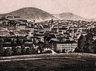 Baden-Baden, Allemagne : vue générale de la ville - Unknown artist