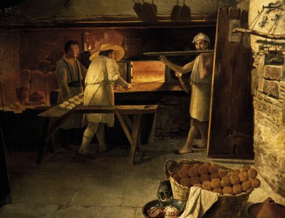 Boulangers au travail - Unknown artist