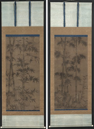 Bambou en quatre saisons : printemps et automne - Unknown artist