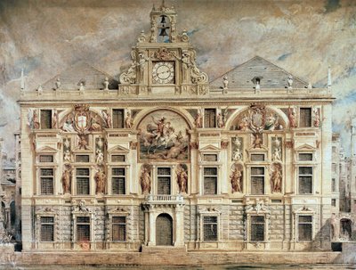 Banque de San Giorgio à Gênes, Italie - Unknown artist