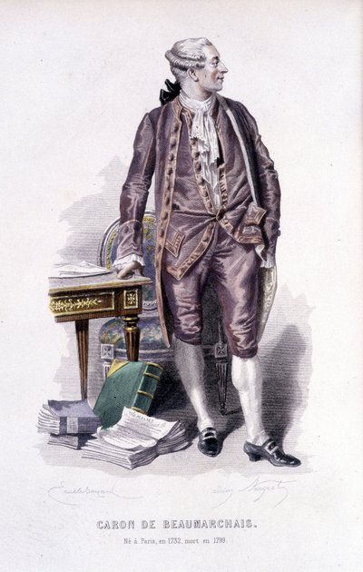 Baron de Beaumarchais (1732/1799) - Unknown artist