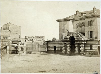Barrière du Maine - dans « Les barrières de Paris » par Gouviot - Unknown artist