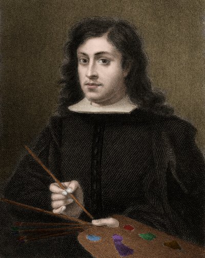 Bartolomé Esteban Murillo c1618-1682 - gravure - 19ème siècle - Unknown artist