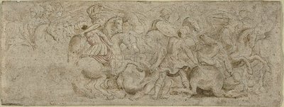 Scène de bataille - Unknown artist