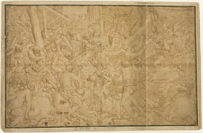 Bataille des Lapithes et des Centaures - Unknown artist