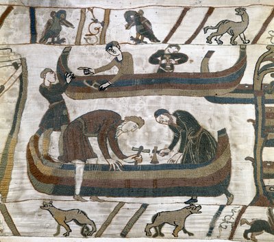 Tapisserie de Bayeux, connue sous le nom de Broderie de la Reine Mathilde - Unknown artist