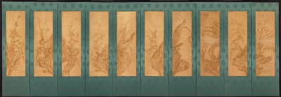 Oiseaux et fleurs - Unknown artist