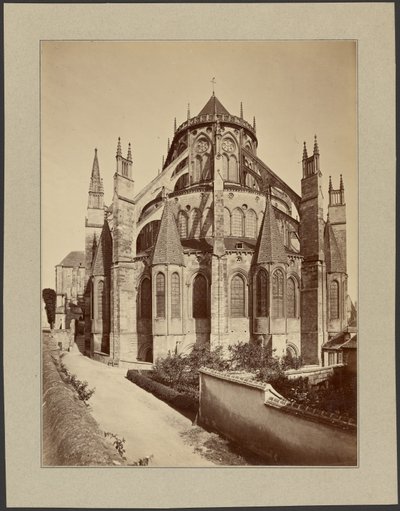 [Cathédrale de Bourges, abside] - Unknown artist