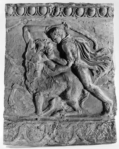 "Campana Relief de Thésée terrassant un Centaure - Unknown artist