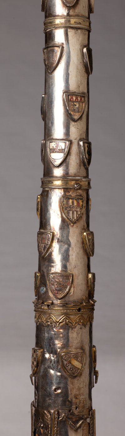Chandelier (?), orfèvrerie, (détail) - Unknown artist