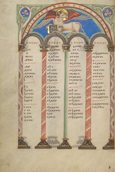 Canon Table Page - Unknown artist