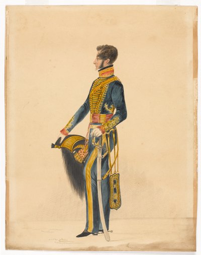 Capitaine William Brett, Artillerie à cheval de Bombay - Unknown artist