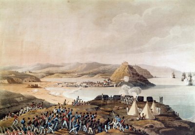 Capture de la ville et de la citadelle de Saint-Sébastien en Espagne en septembre 1813 - Unknown artist