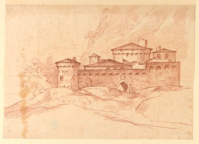 Château dans les montagnes - Unknown artist