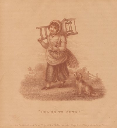 Chaises à réparer - Unknown artist