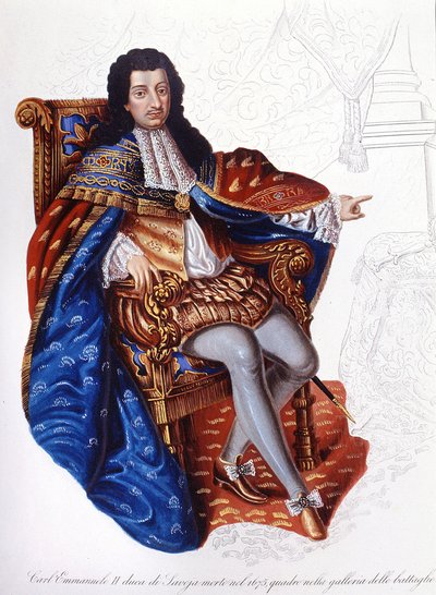 Charles Emmanuel II (1634 - 1675), Duc de Savoie - Unknown artist