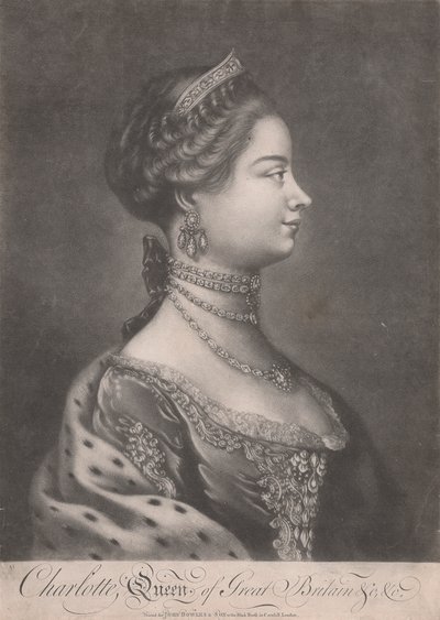 Charlotte, reine de Grande-Bretagne - Unknown artist