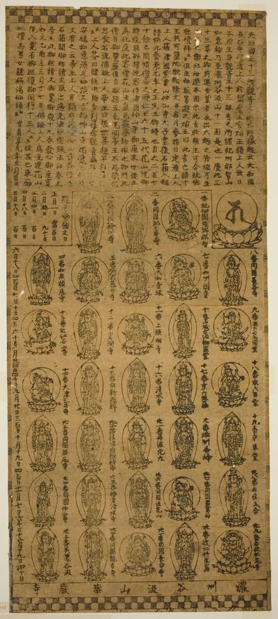 Charme du temple Tanigumisan Kegonji - Unknown artist
