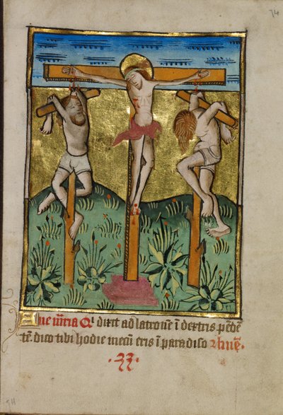 Le Christ crucifié entre les deux voleurs - Unknown artist