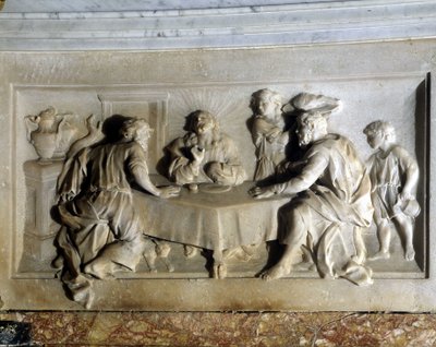 Christ et les pèlerins d
