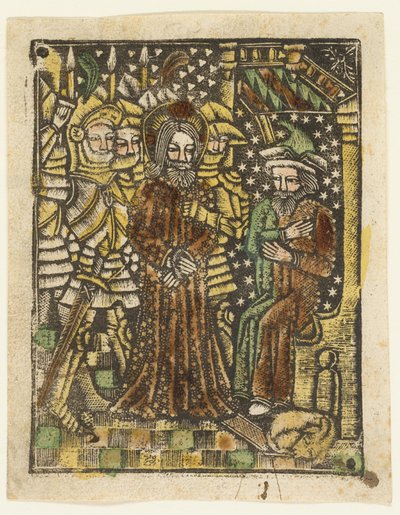 Le Christ devant Anne - Unknown artist