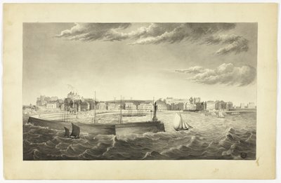 Vue sur la ville - Unknown artist