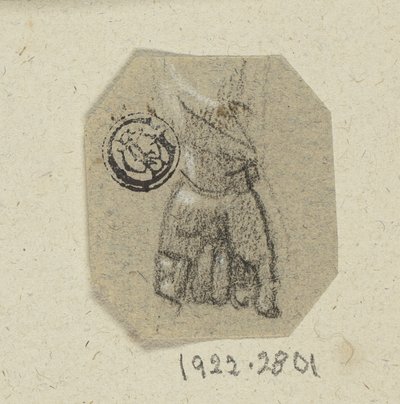 Main gauche serrée - Unknown artist