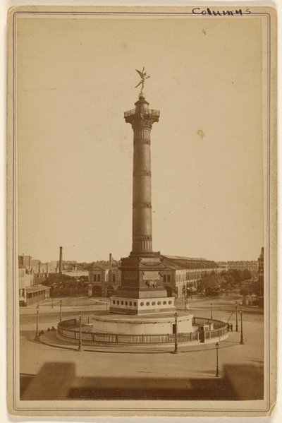 Colonne de la Bastille - Unknown artist