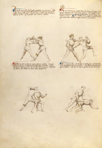 Combat avec la dague - Unknown artist