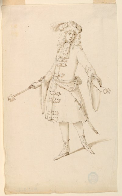 Costume : Un Noble, Roi ou Prince pour un Ballet - Unknown artist