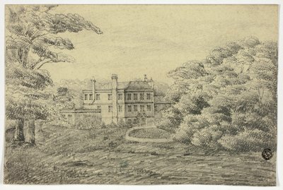 Domaine de campagne avec manoir - Unknown artist