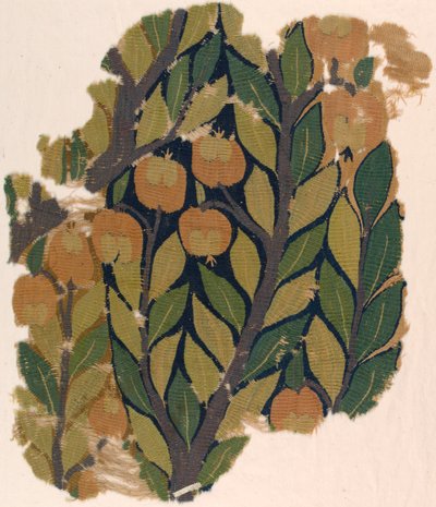 Fragment de bordure de rideau - Unknown artist